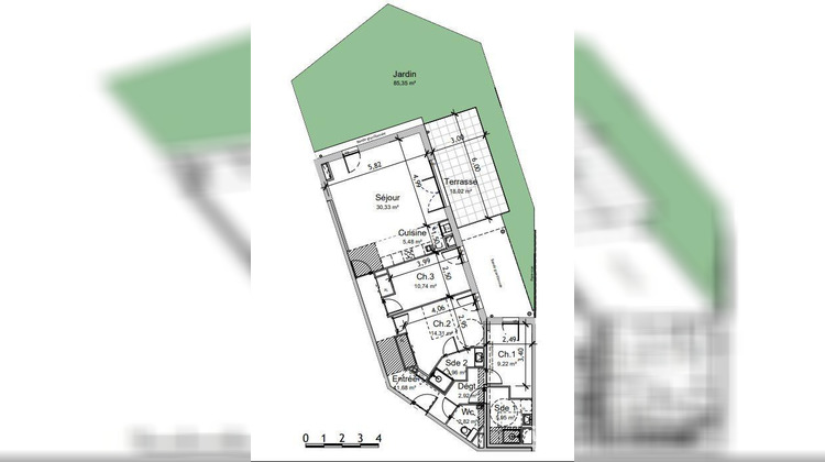 Ma-Cabane - Vente Appartement Bouchemaine, 97 m²