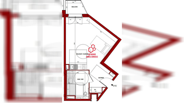 Ma-Cabane - Vente Appartement Bouffémont, 35 m²