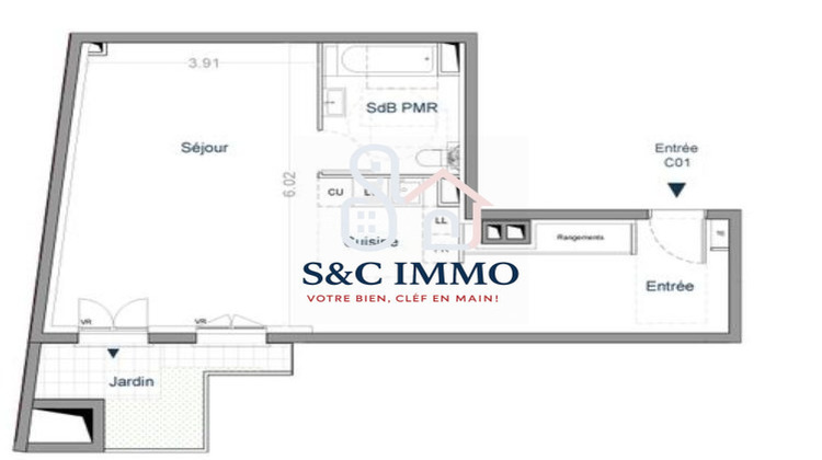 Ma-Cabane - Vente Appartement Bougival, 50 m²