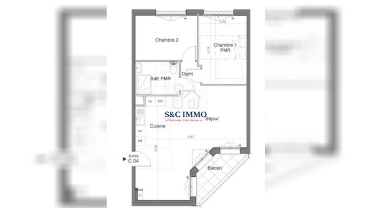 Ma-Cabane - Vente Appartement Bougival, 63 m²