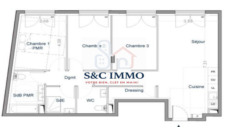 Ma-Cabane - Vente Appartement Bougival, 83 m²