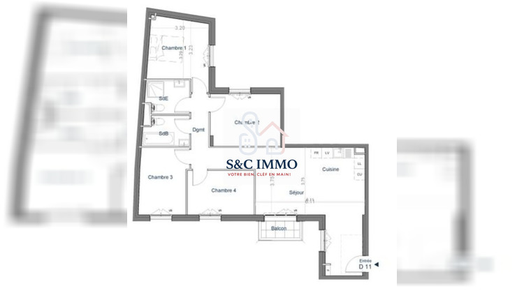 Ma-Cabane - Vente Appartement Bougival, 89 m²