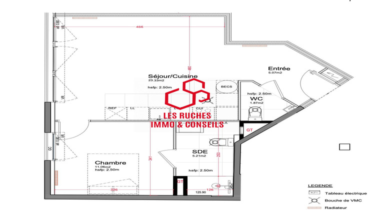 Ma-Cabane - Vente Appartement Boulogne-Billancourt, 46 m²