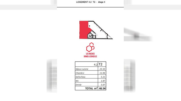 Ma-Cabane - Vente Appartement Boulogne-Billancourt, 46 m²