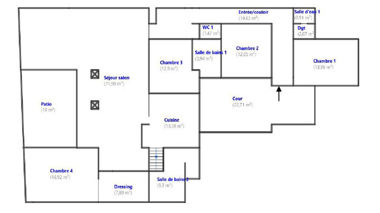 Ma-Cabane - Vente Appartement BOULOGNE-BILLANCOURT, 230 m²
