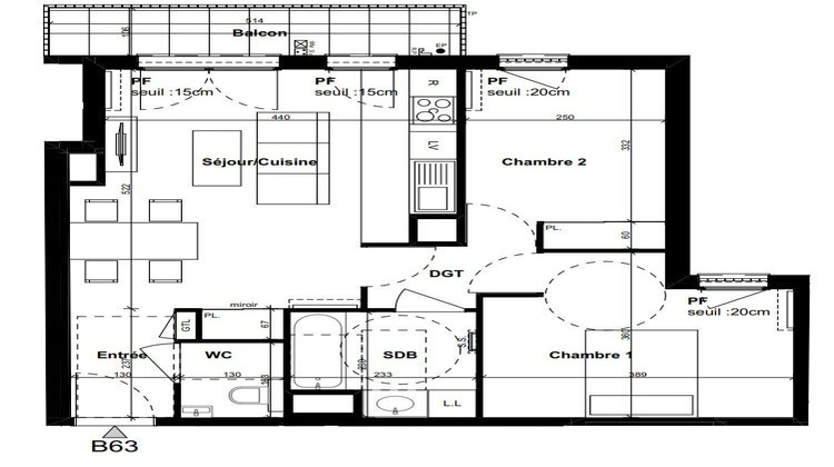 Ma-Cabane - Vente Appartement BOULOGNE BILLANCOURT, 57 m²