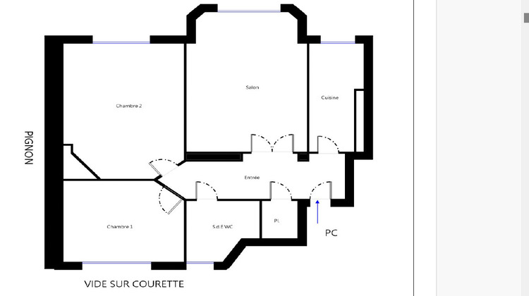 Ma-Cabane - Vente Appartement BOULOGNE-BILLANCOURT, 50 m²