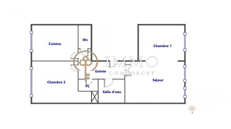 Ma-Cabane - Vente Appartement Bourg-la-Reine, 60 m²