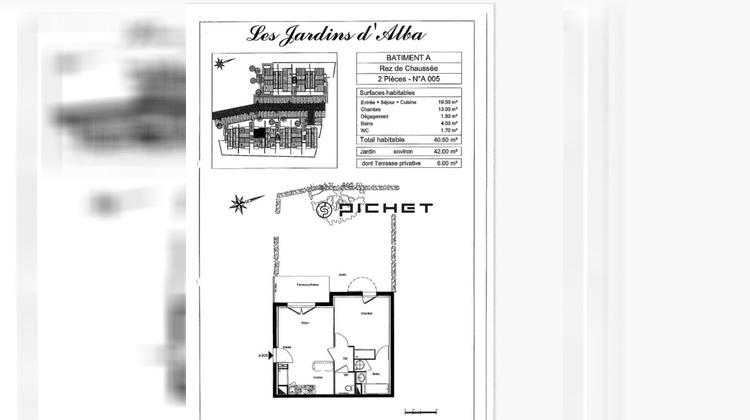 Ma-Cabane - Vente Appartement BOURG-SAINT-ANDEOL, 40 m²