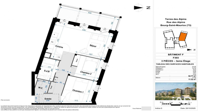 Ma-Cabane - Vente Appartement Bourg-Saint-Maurice, 62 m²