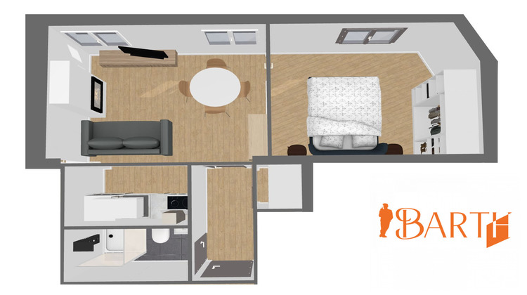 Ma-Cabane - Vente Appartement Bourges, 30 m²