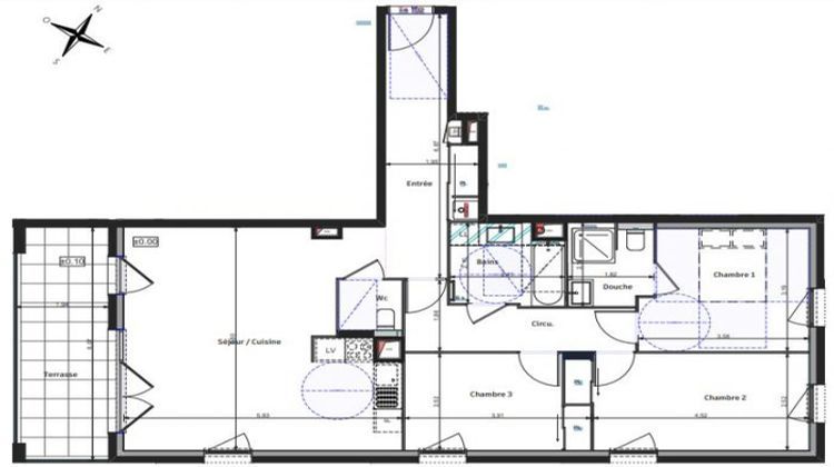 Ma-Cabane - Vente Appartement Bourgoin-Jallieu, 89 m²