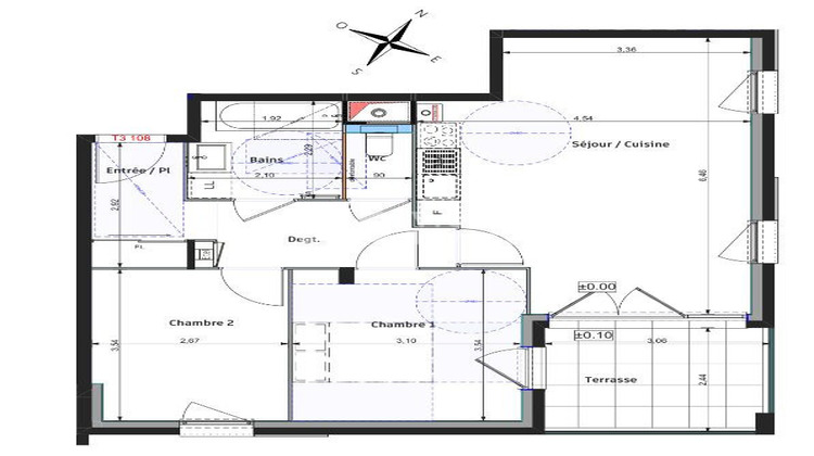 Ma-Cabane - Vente Appartement Bourgoin-Jallieu, 60 m²