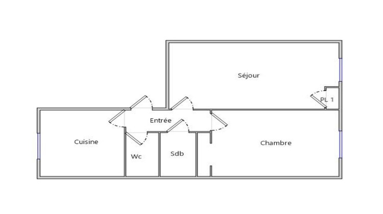 Ma-Cabane - Vente Appartement Bourgoin-Jallieu, 50 m²