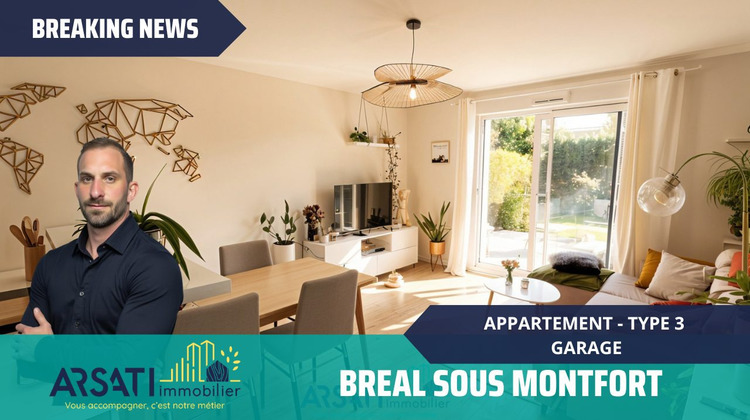 Ma-Cabane - Vente Appartement Bréal-sous-Montfort, 59 m²