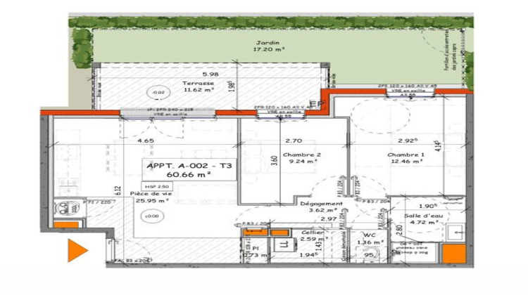 Ma-Cabane - Vente Appartement Brem-sur-Mer, 60 m²
