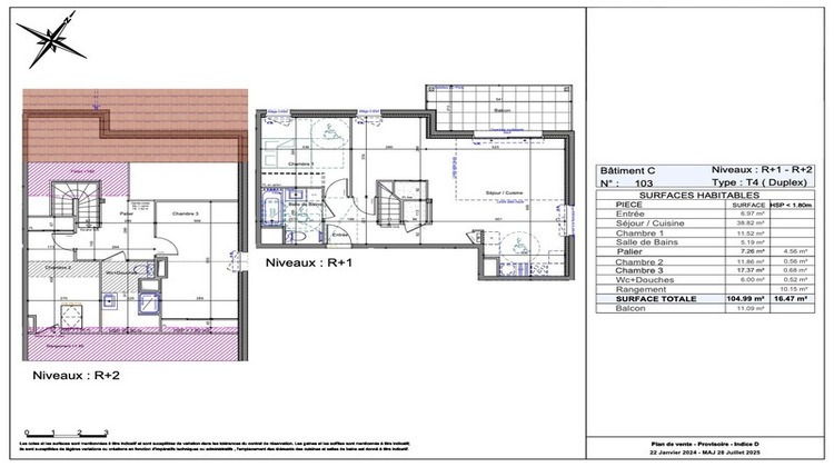 Ma-Cabane - Vente Appartement BRENTHONNE, 105 m²