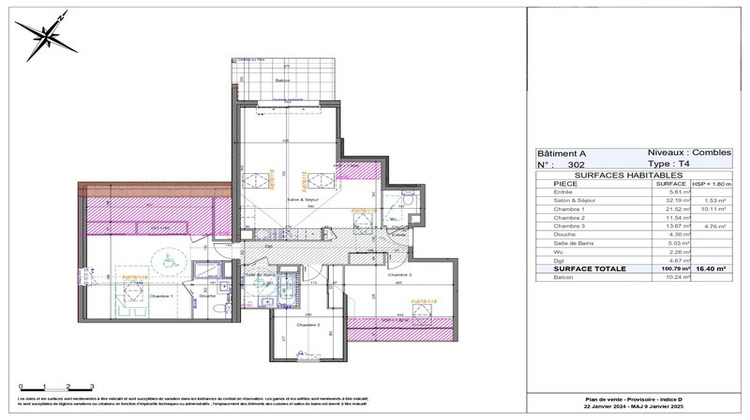 Ma-Cabane - Vente Appartement BRENTHONNE, 101 m²