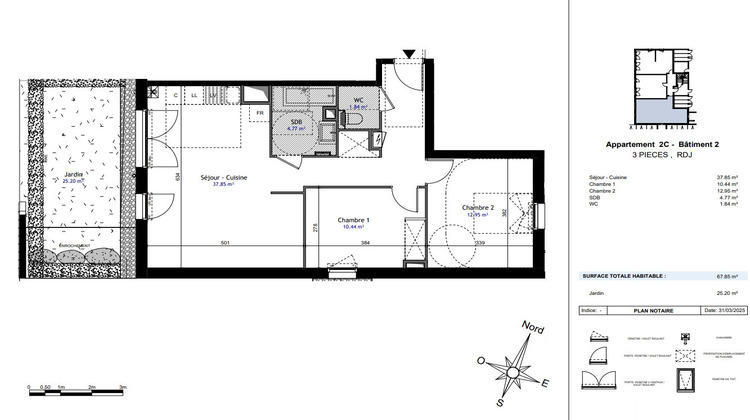 Ma-Cabane - Vente Appartement BRENTHONNE, 67 m²