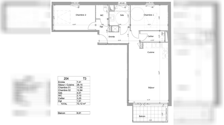 Ma-Cabane - Vente Appartement Brest, 72 m²