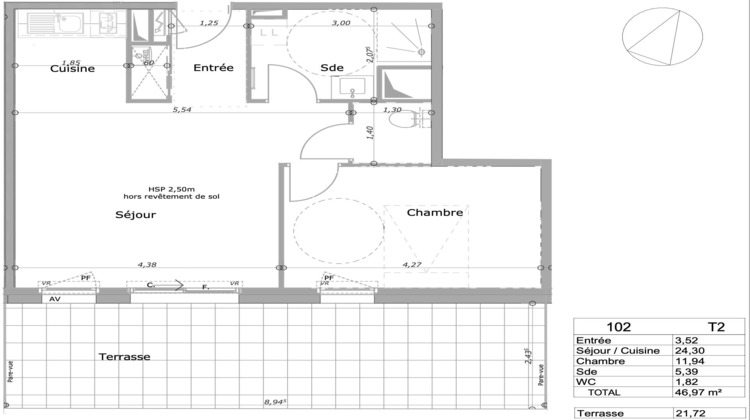 Ma-Cabane - Vente Appartement Brest, 47 m²