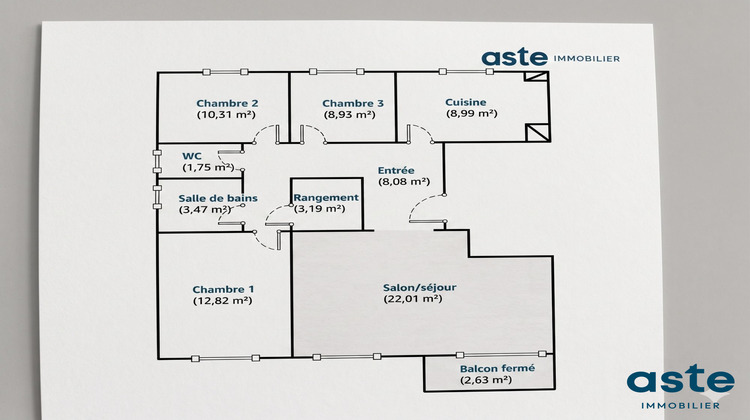 Ma-Cabane - Vente Appartement Brest, 79 m²