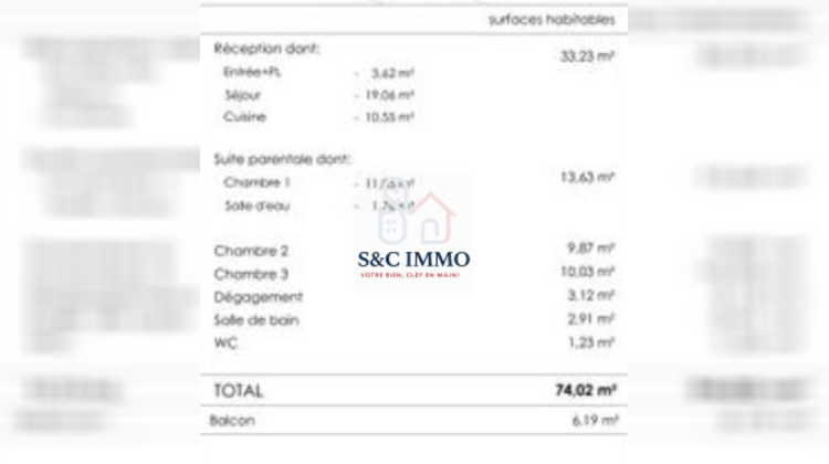 Ma-Cabane - Vente Appartement Brétigny-sur-Orge (), 74 m²