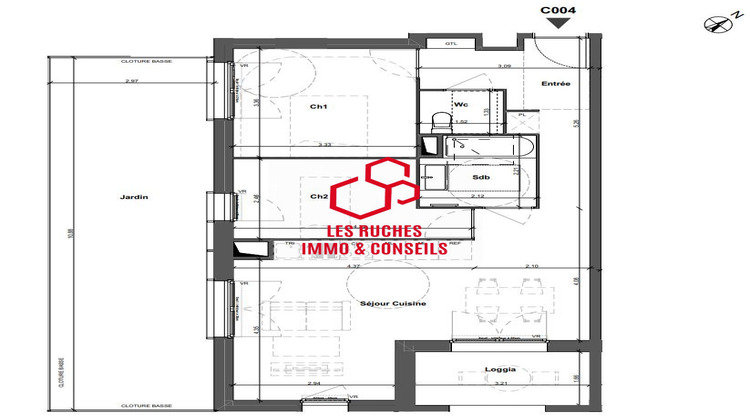 Ma-Cabane - Vente Appartement Brétigny-sur-Orge, 62 m²
