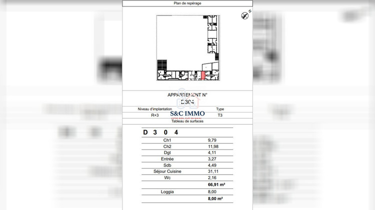 Ma-Cabane - Vente Appartement Brétigny-sur-Orge, 66 m²