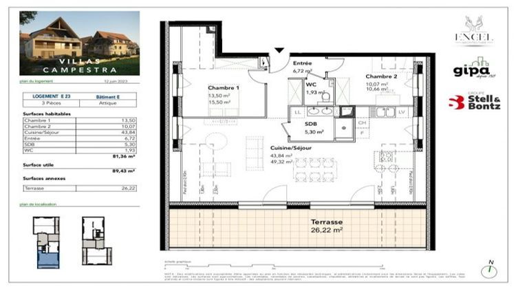 Ma-Cabane - Vente Appartement Breuschwickersheim, 81 m²