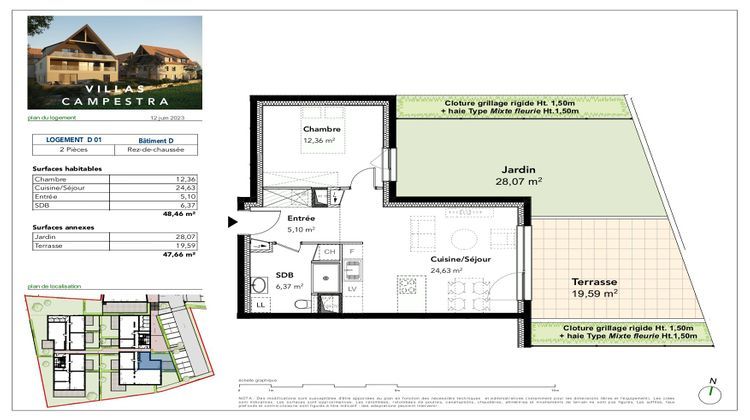 Ma-Cabane - Vente Appartement Breuschwickersheim, 48 m²