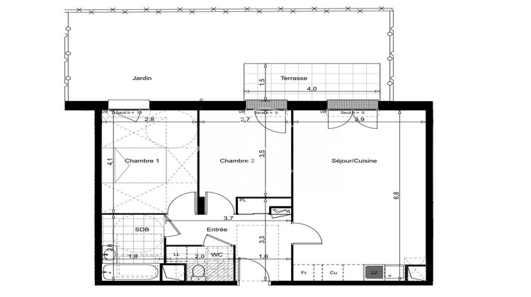 Ma-Cabane - Vente Appartement Bréval, 62 m²