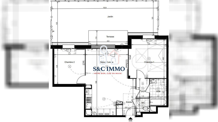 Ma-Cabane - Vente Appartement Bréval, 67 m²