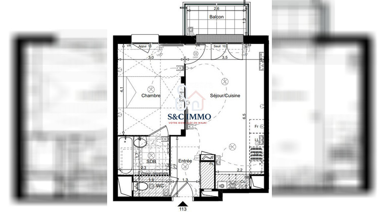 Ma-Cabane - Vente Appartement Bréval, 41 m²