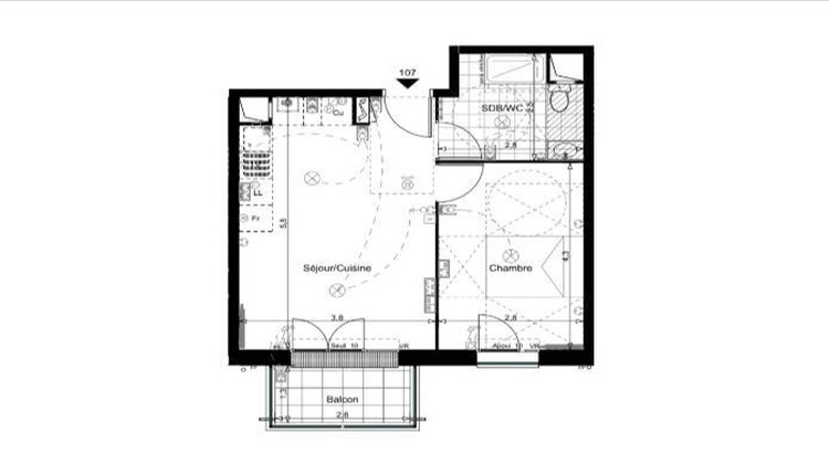Ma-Cabane - Vente Appartement Bréval, 40 m²