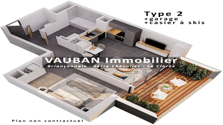 Ma-Cabane - Vente Appartement Briançon, 48 m²