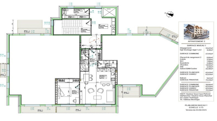 Ma-Cabane - Vente Appartement BRIANCON, 65 m²