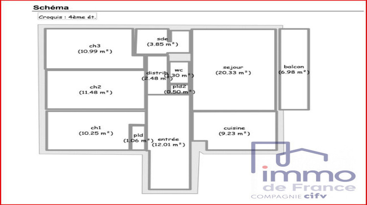 Ma-Cabane - Vente Appartement Brives-Charensac, 90 m²