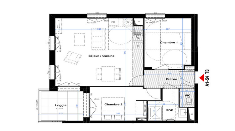 Ma-Cabane - Vente Appartement BRON, 62 m²