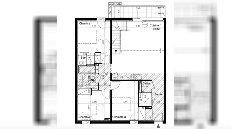 Ma-Cabane - Vente Appartement Bruges, 98 m²