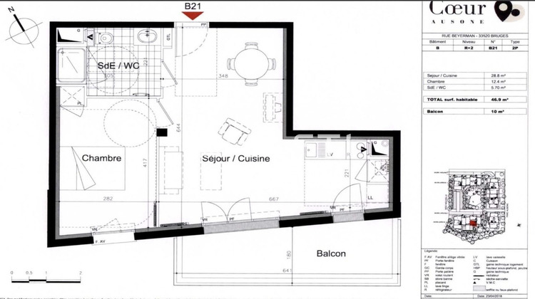 Ma-Cabane - Vente Appartement Bruges, 51 m²