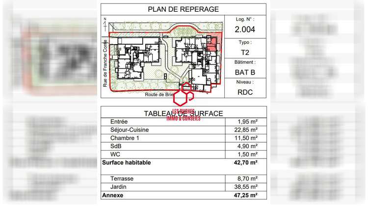 Ma-Cabane - Vente Appartement Brunoy, 42 m²