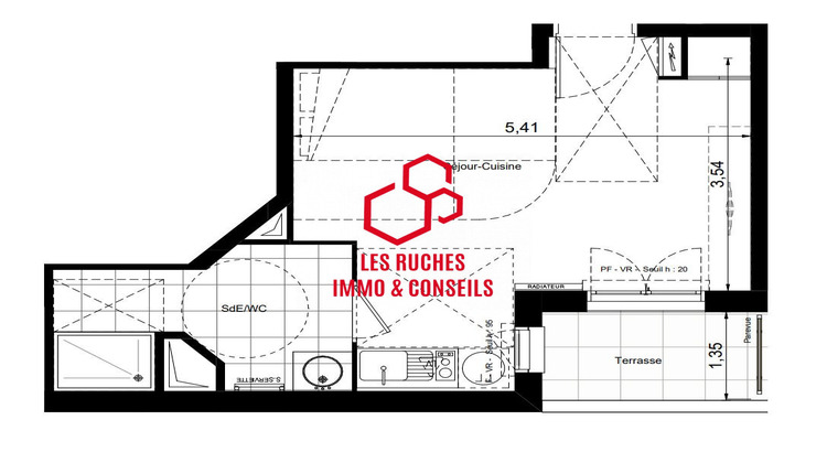 Ma-Cabane - Vente Appartement Brunoy, 27 m²