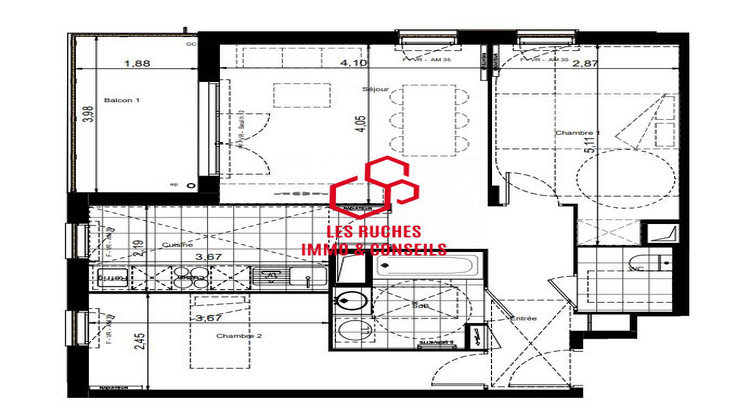 Ma-Cabane - Vente Appartement Brunoy, 65 m²