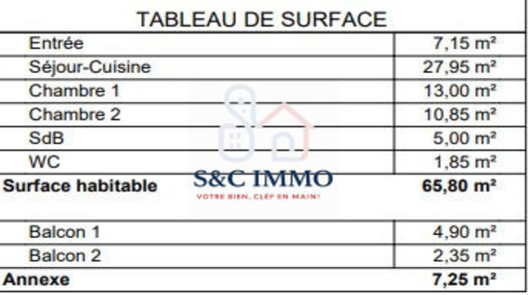 Ma-Cabane - Vente Appartement Brunoy, 65 m²