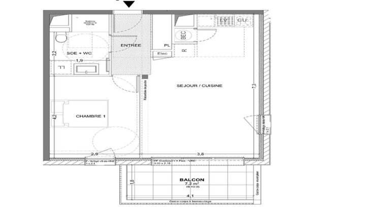 Ma-Cabane - Vente Appartement BRUZ, 47 m²