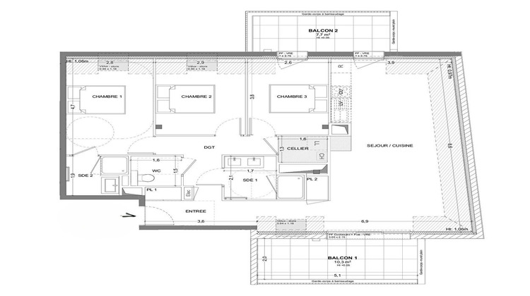Ma-Cabane - Vente Appartement BRUZ, 83 m²