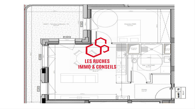 Ma-Cabane - Vente Appartement Bry-sur-Marne, 45 m²
