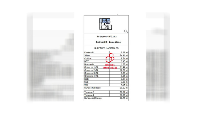 Ma-Cabane - Vente Appartement Bussy-Saint-Georges, 100 m²