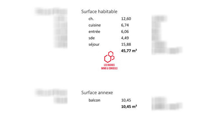 Ma-Cabane - Vente Appartement Bussy-Saint-Georges, 45 m²